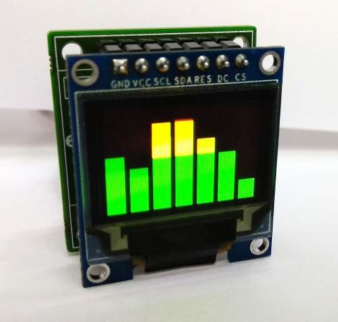 Einfacher 7-Band-Audio-Analyzer