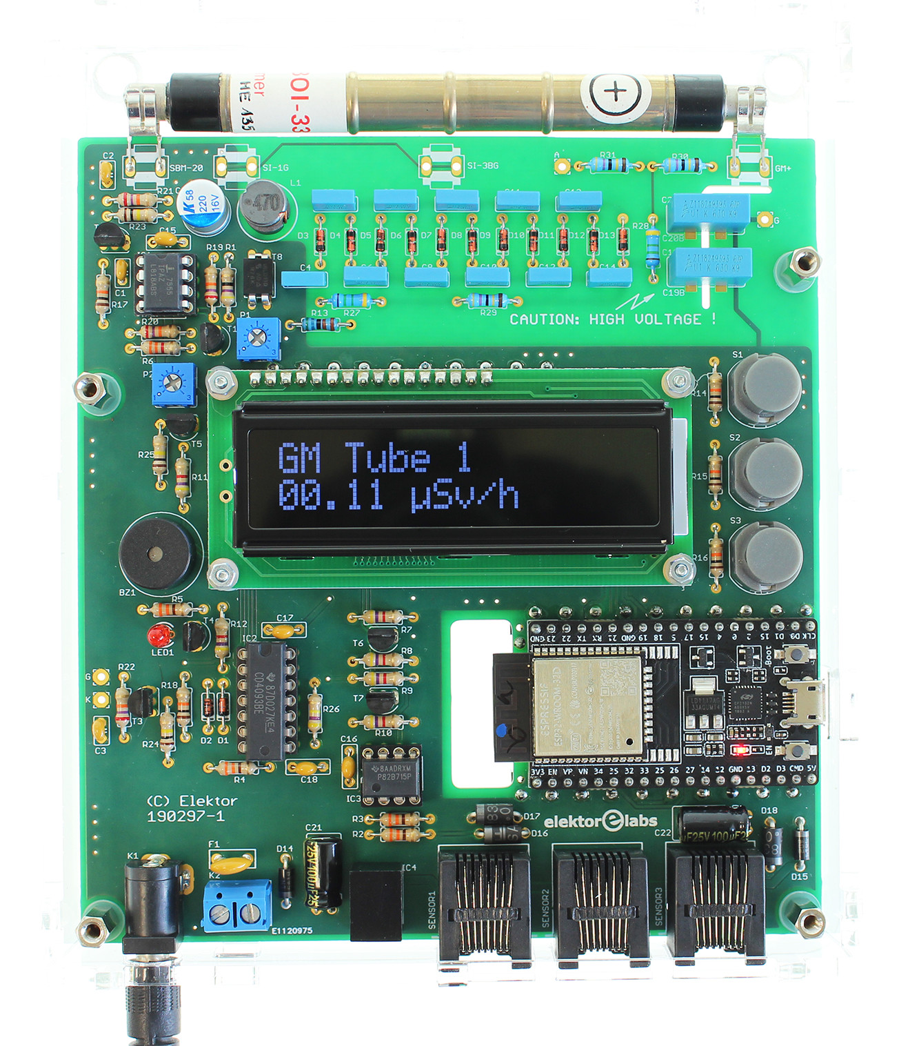 station de surveillance de rayonnement ionisant