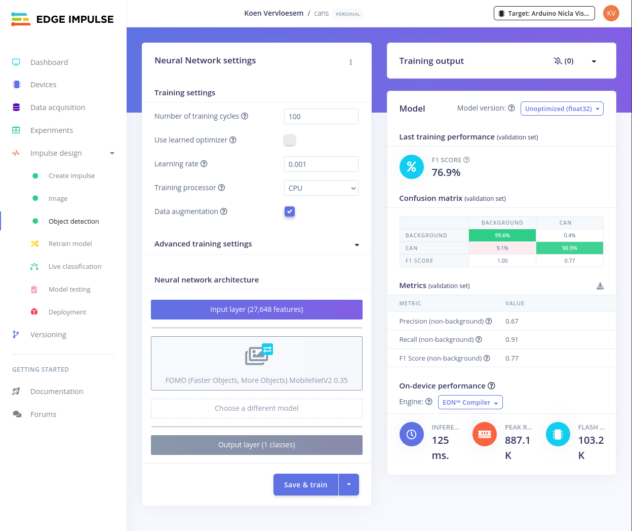 vision artificielle avec OpenMV