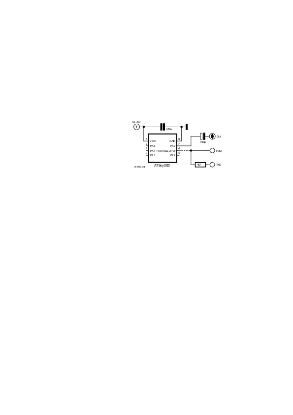accordeur de violon avec ATtiny202