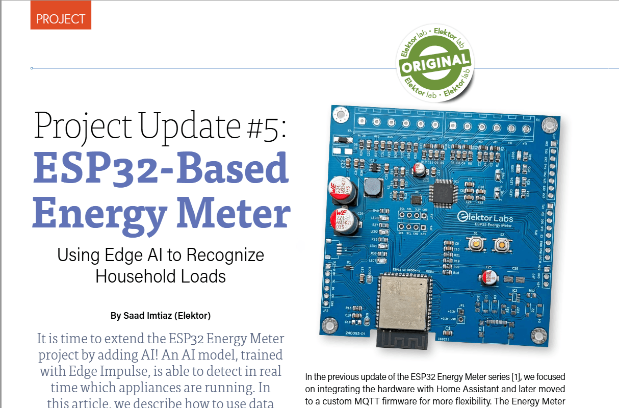 mise à jour du projet n°5 : Compteur d’énergie ESP32