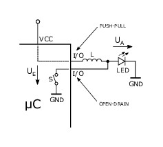 LED-booster voor microcontrollers