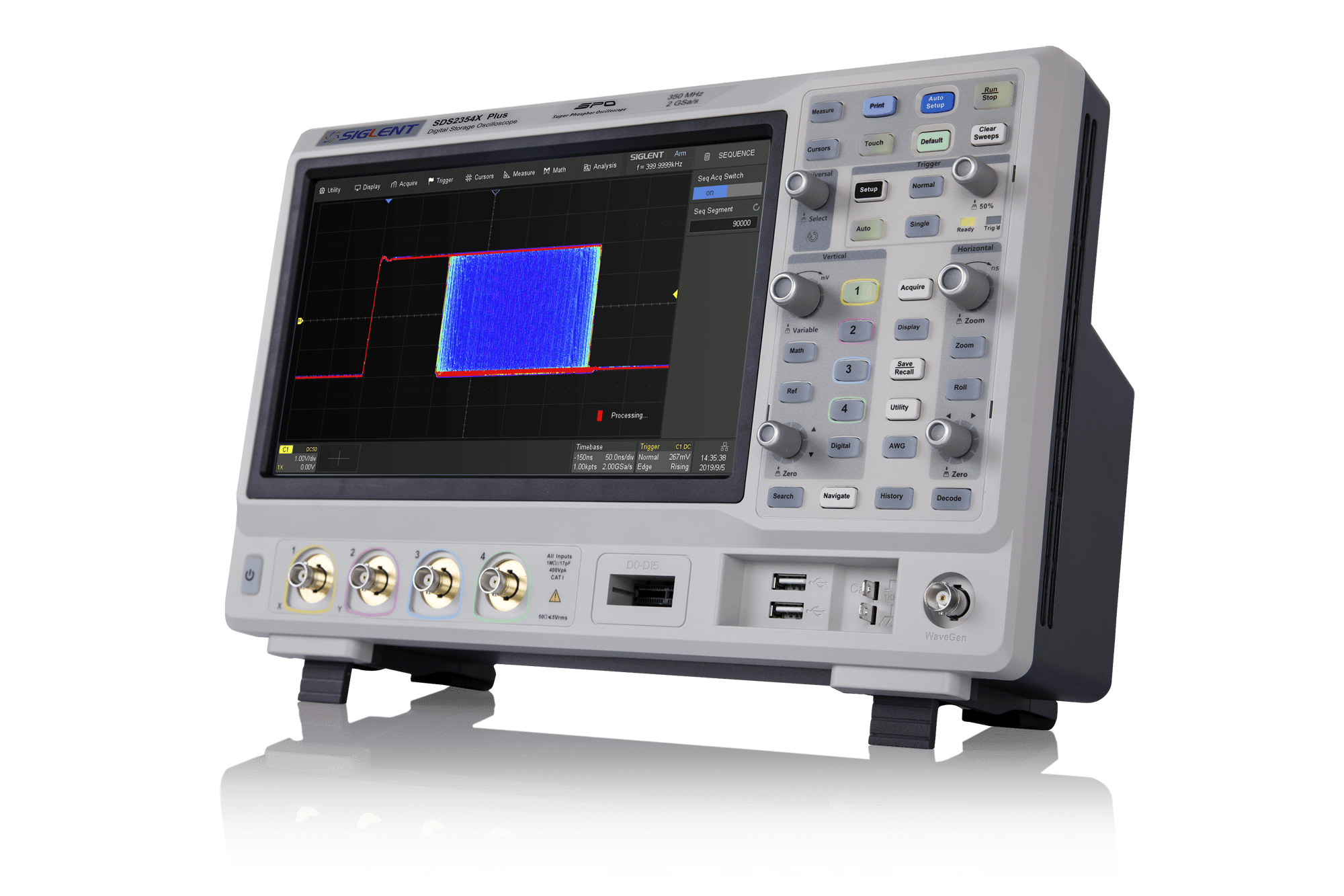 Siglent SDS2000X Plus-serie Super Phosphor-oscilloscoop
