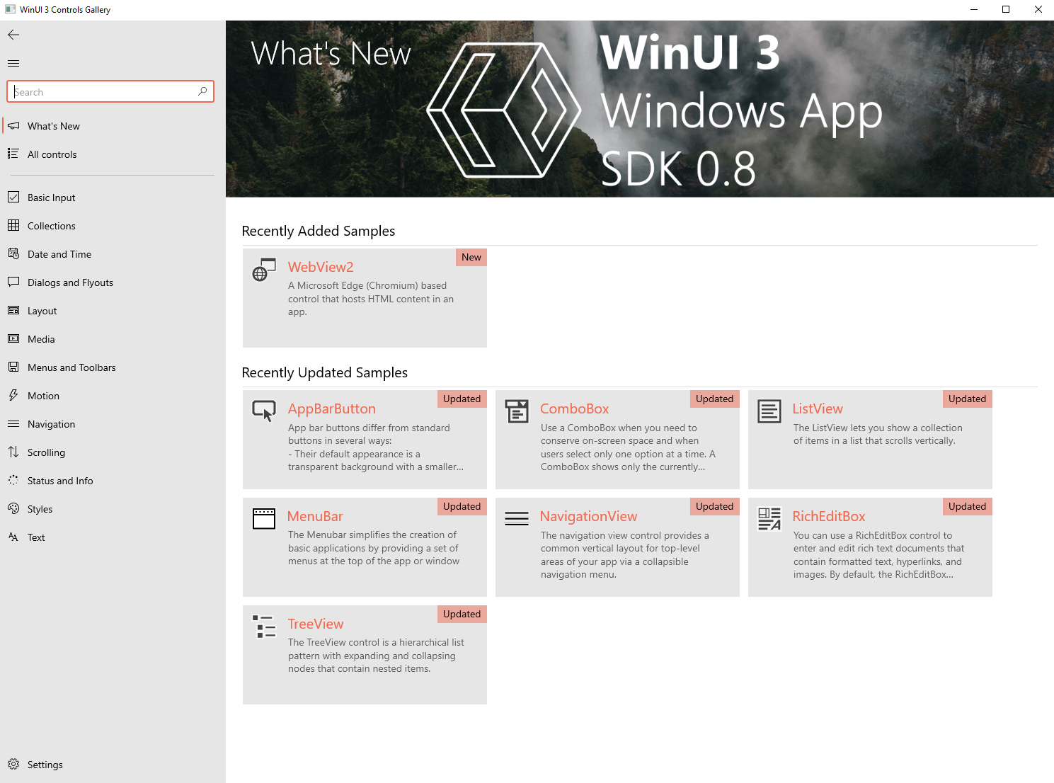 Het WinUI grafische framework voor Windows-apps