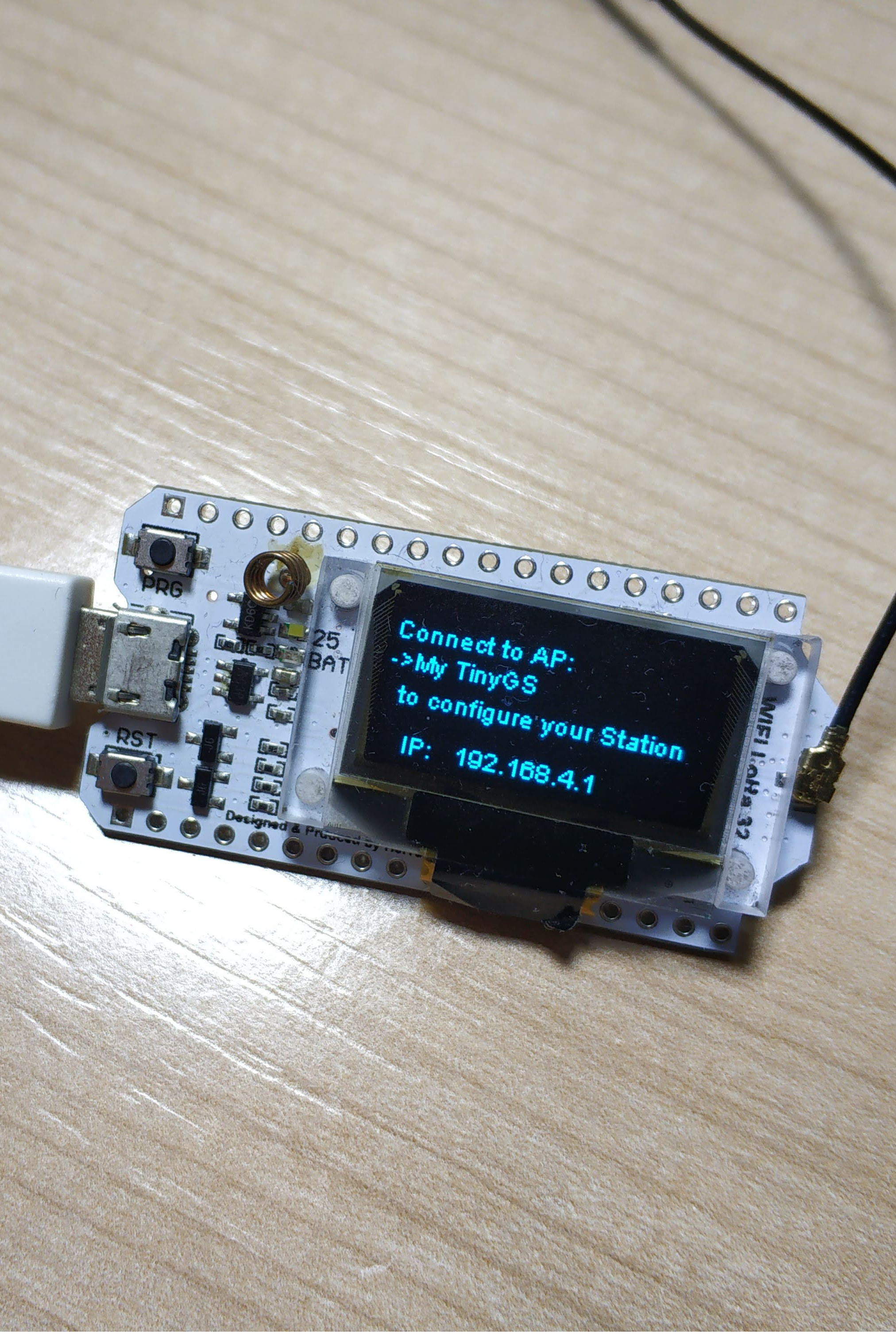 Satelliettracking met behulp van LoRa