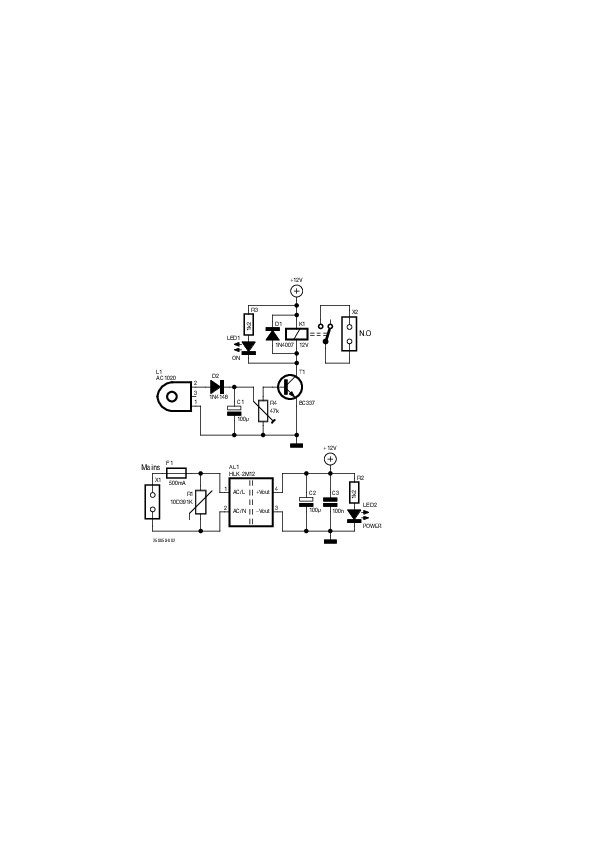 Automatische stofzuigerschakelaar