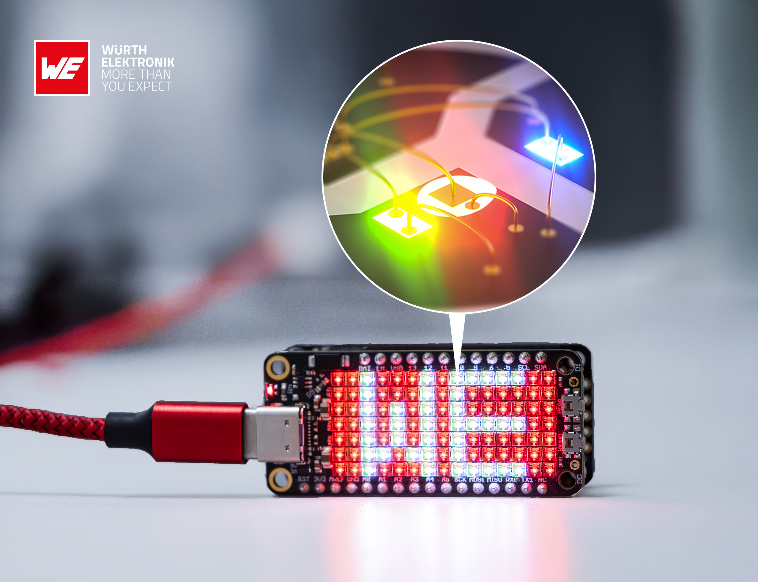 RGB-LED’s met geïntegreerde stuurkring