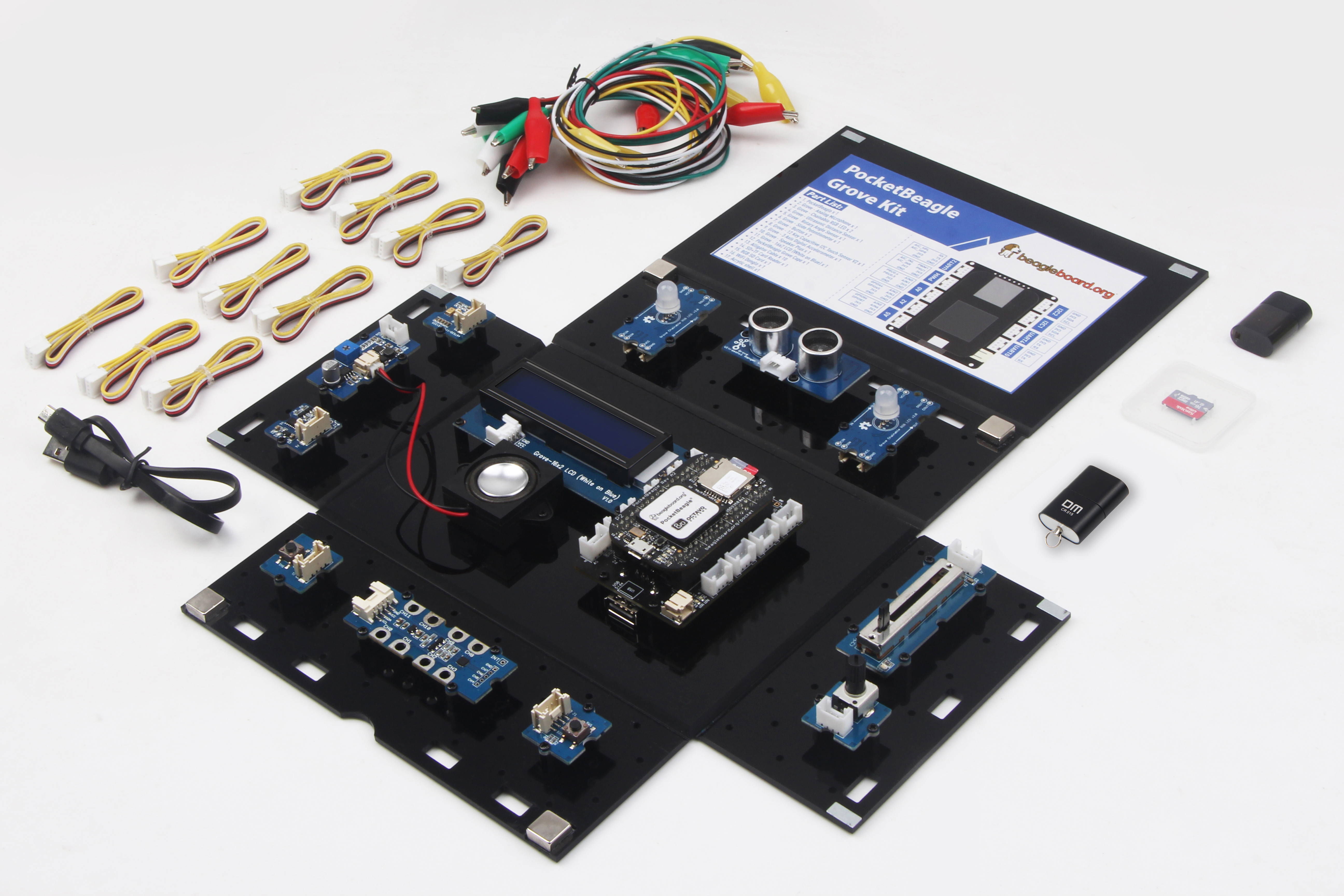 BeagleBoard.org introduceert de PocketBeagle® Grove Kit