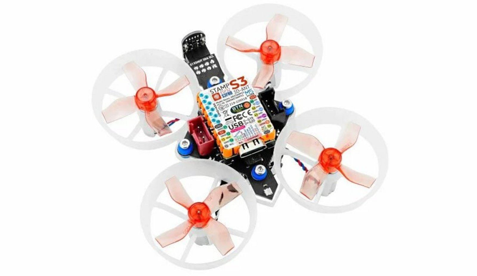Is de M5Stamp Fly-quadcopter de nieuwe Tello?