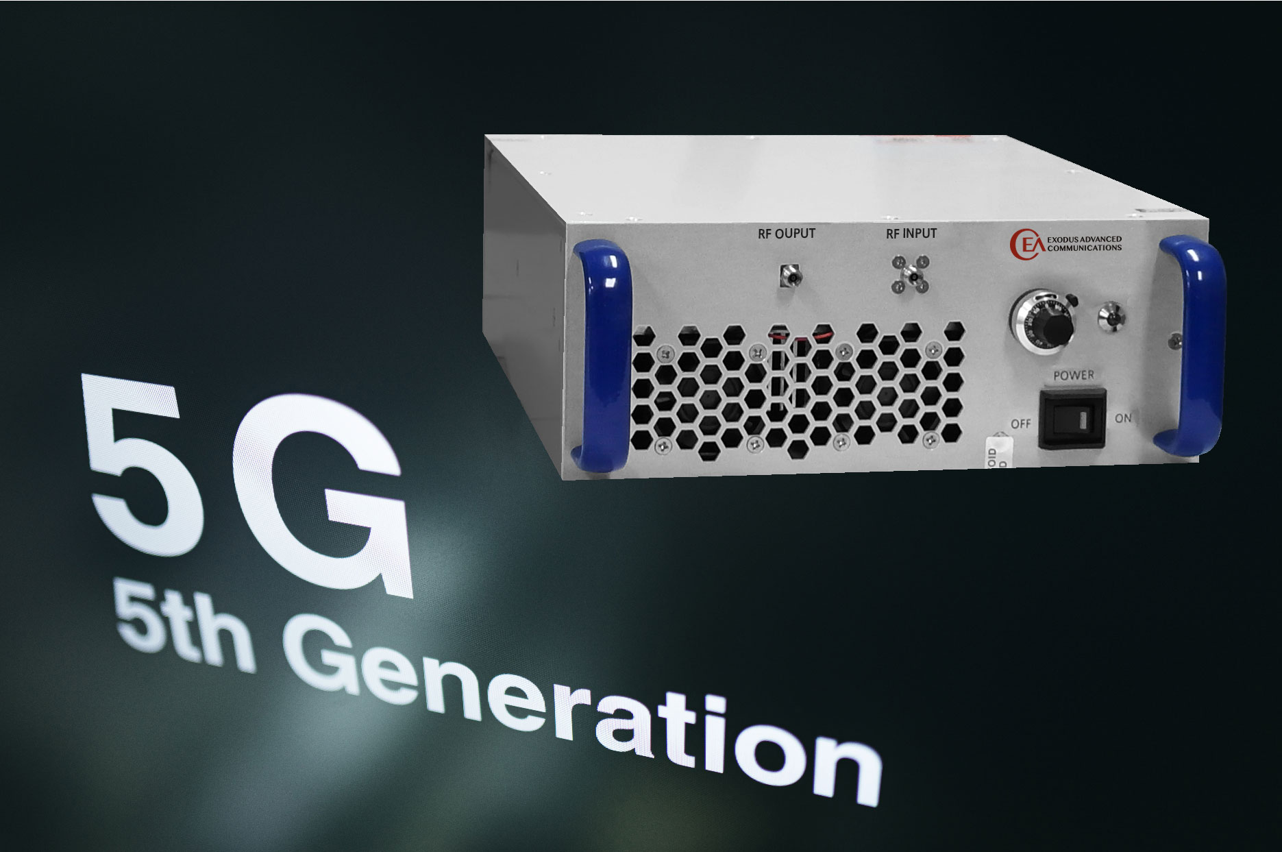 Desktop-vermogensversterker-5G-technologie