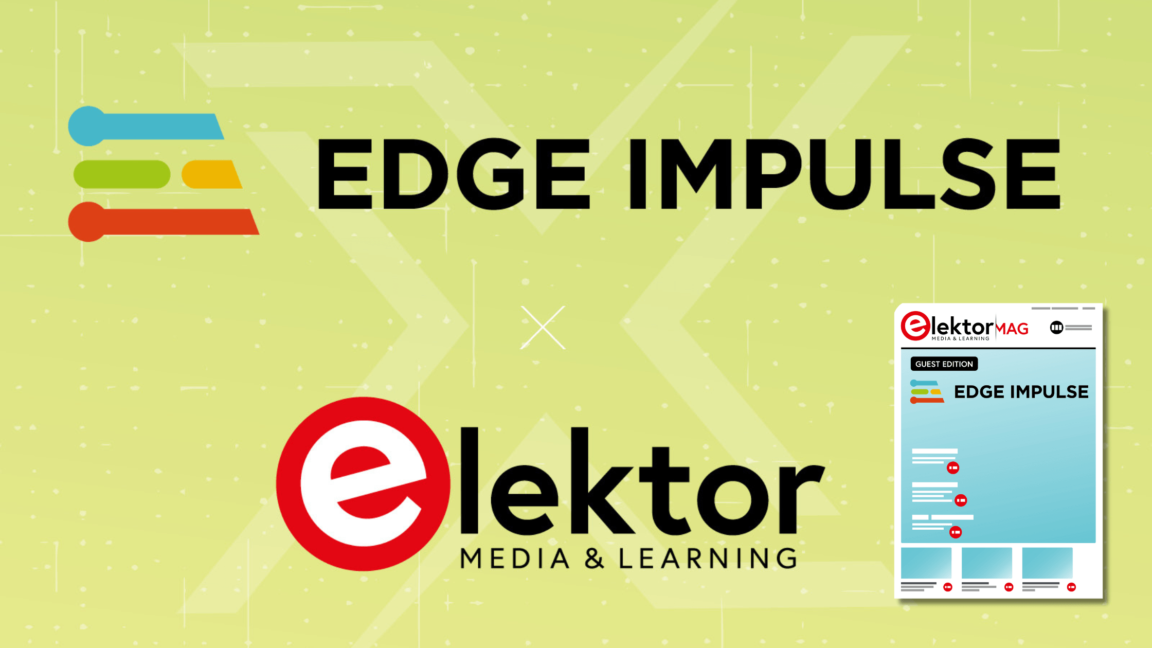 Elektor Guest Edition by Edge Impulse