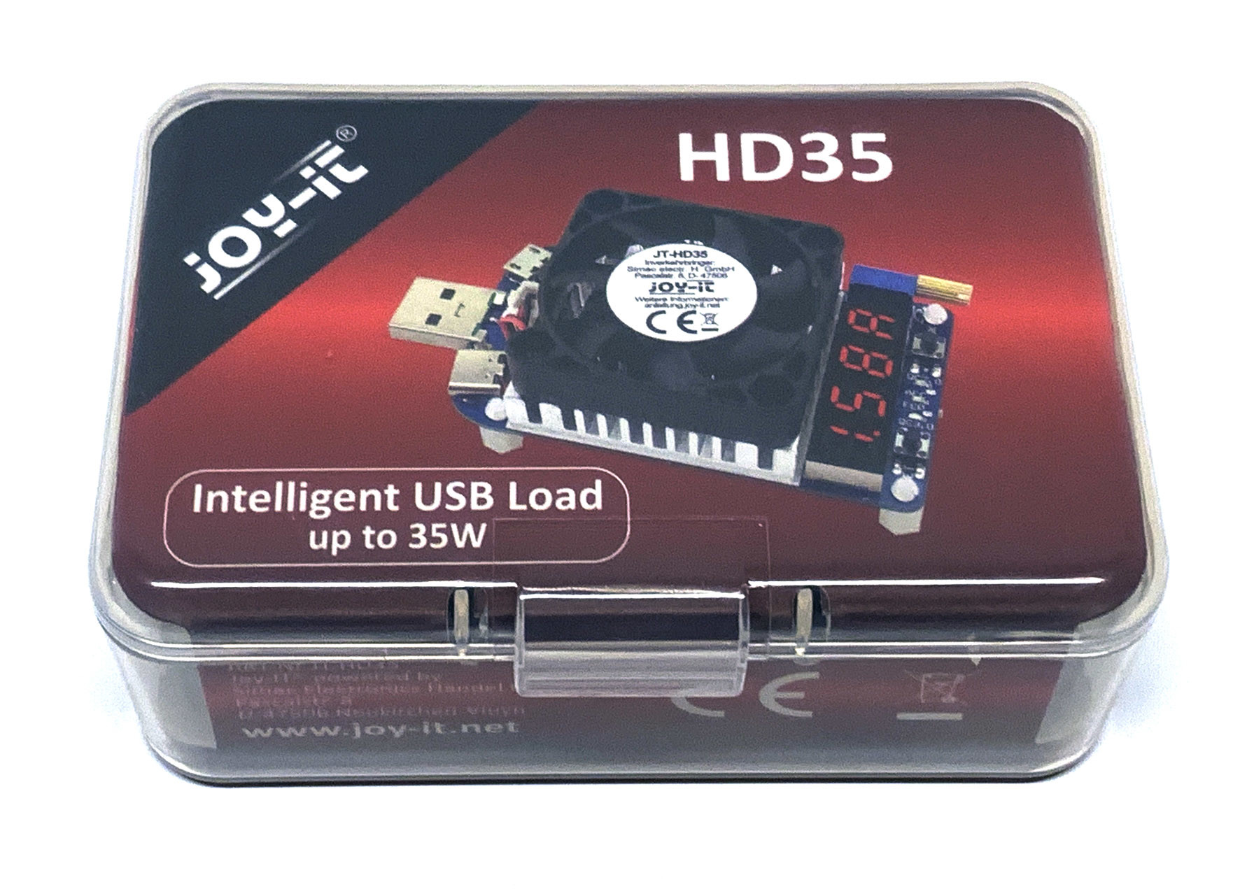 Review: Elektronische USB-belasting JOY-iT HD35