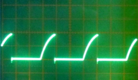 Signal on port B3 - Skin Impedance and Capacitance project