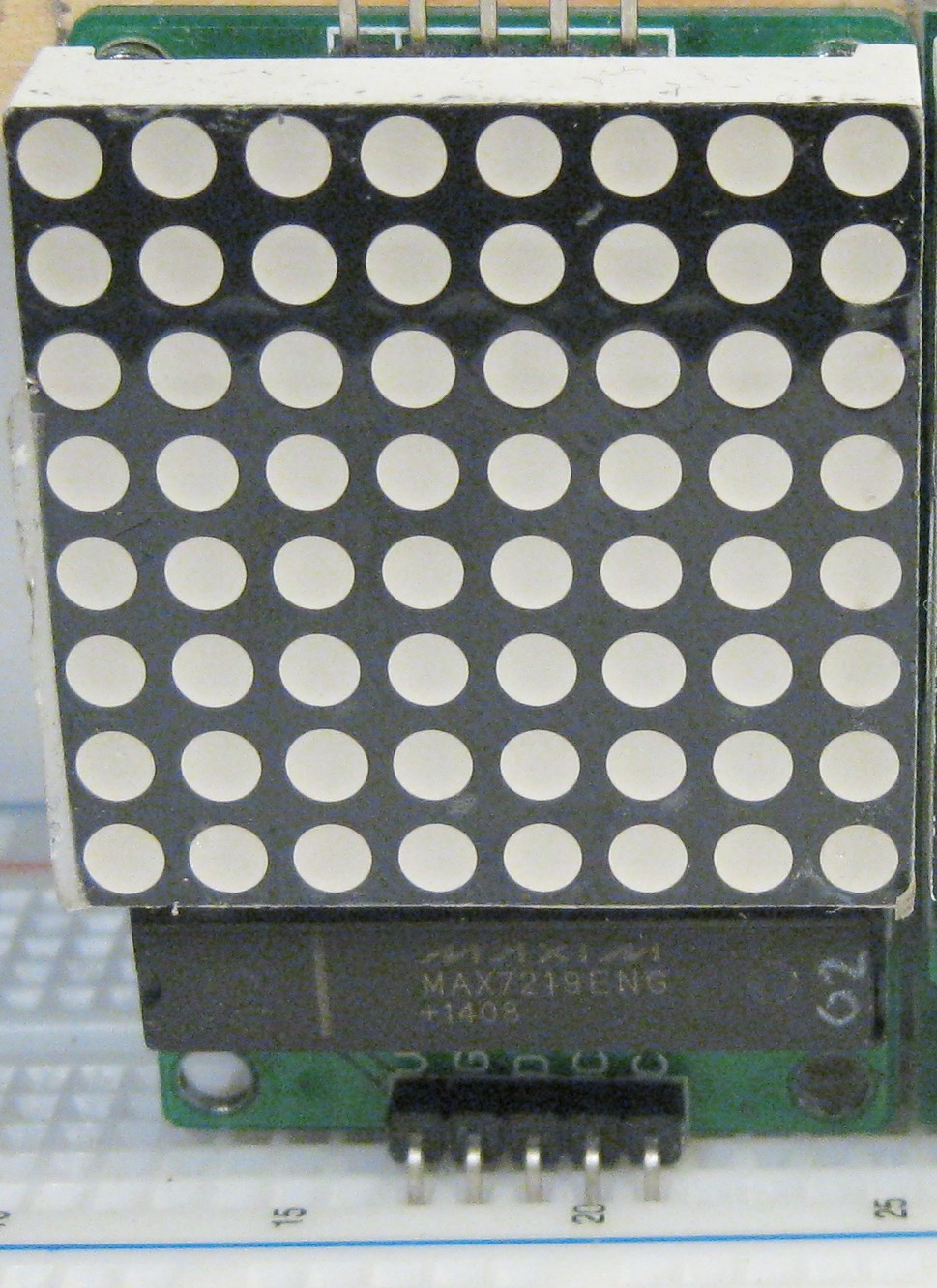Enkelvoudige LED-matrix module.