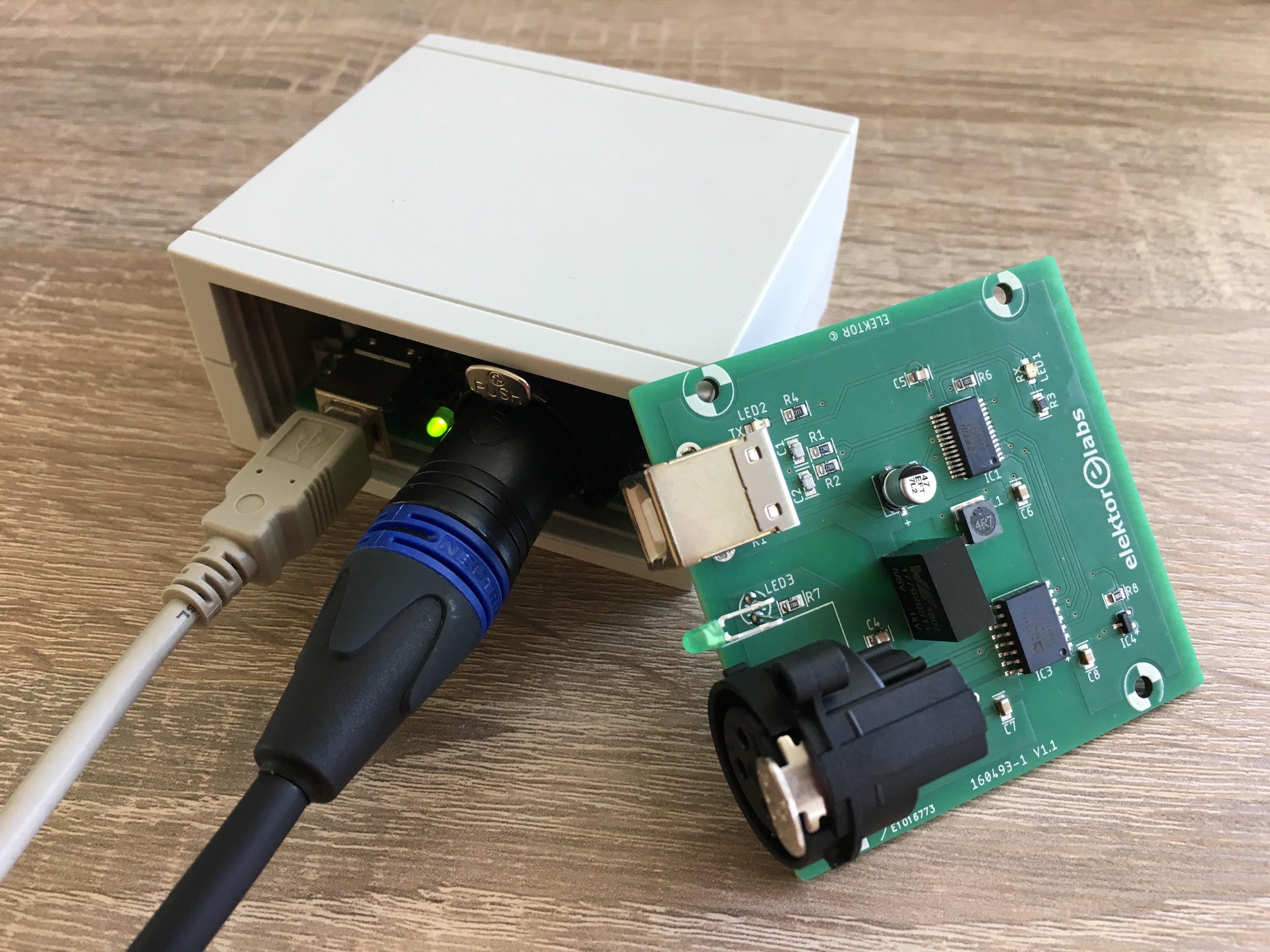 Isolated USB To DMX Converter Projets LABS Elektor Magazine