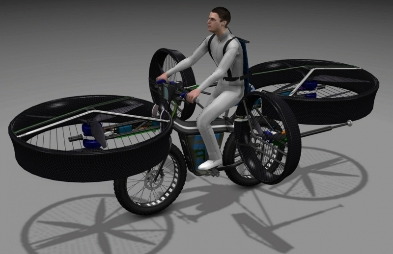 Flying Bicycle Elektor Magazine