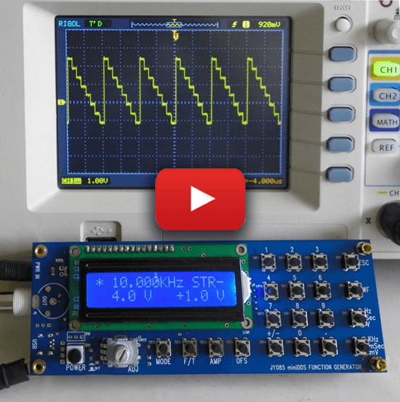 Excellent allround digital function generator DIY kit Elektor Magazine