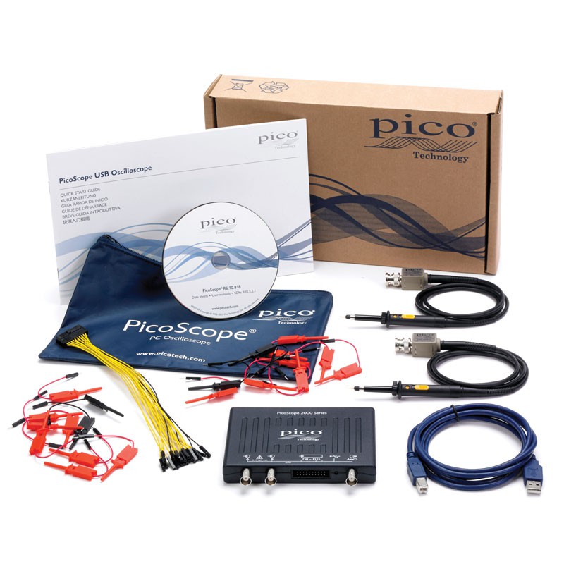 Review: PicoScope 2208B-MSO USB Oscilloscope | Elektor Magazine