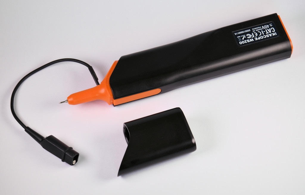 Review IkaScope WS200 wireless oscilloscope probe Elektor Magazine