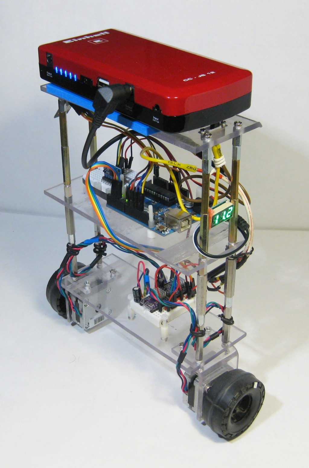 Self balancing robot stepper motor cheap arduino code