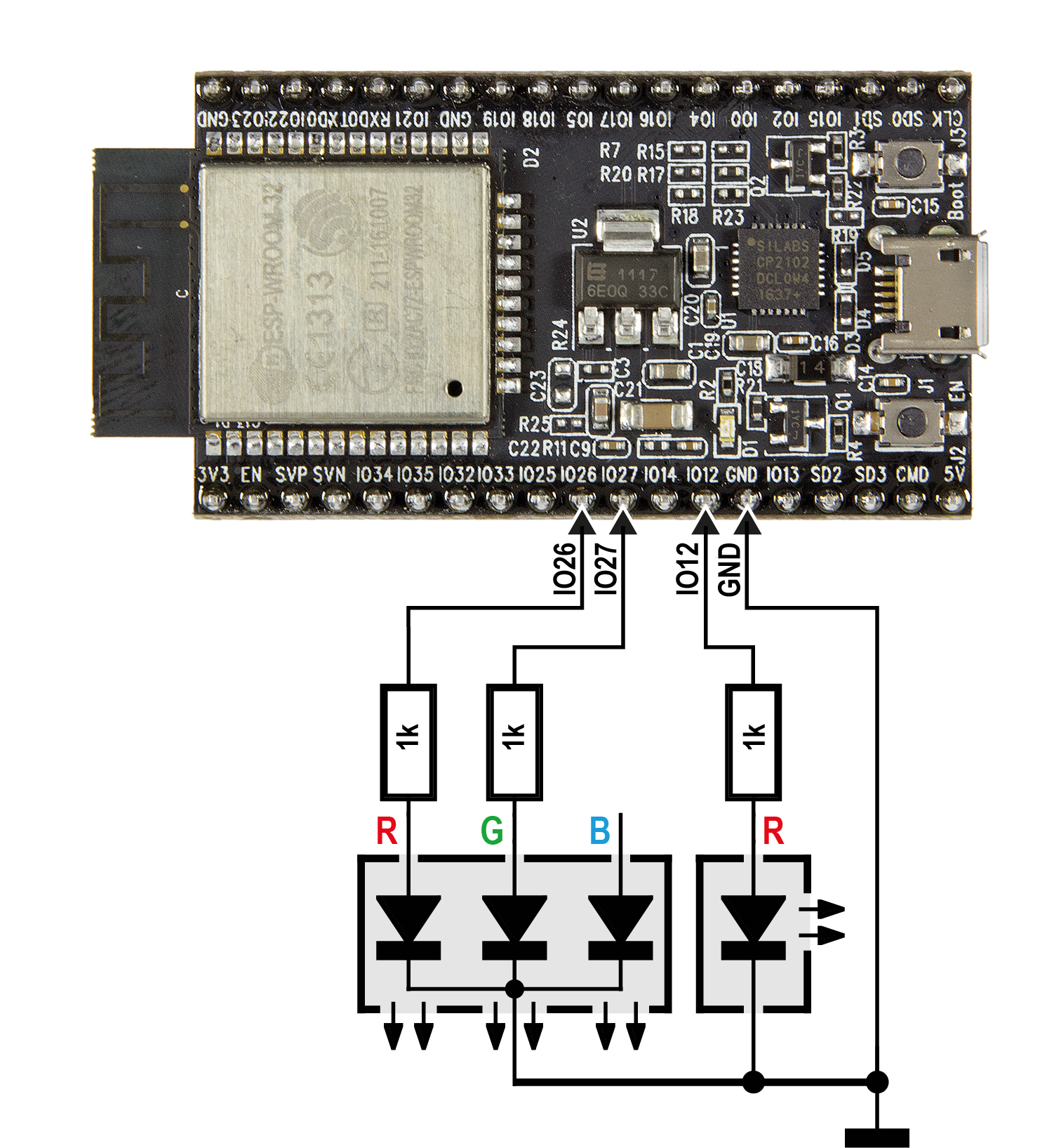 Esp32 dev kit v4 schematic