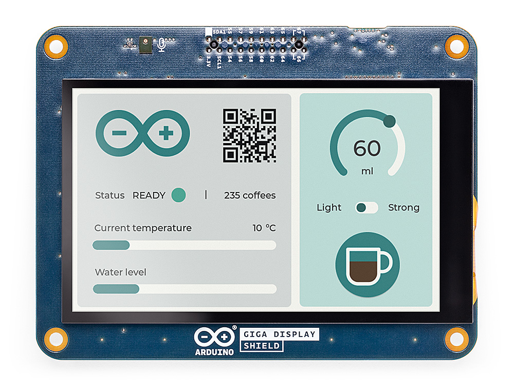 Arduino GIGA Display Shield | Elektor Magazine