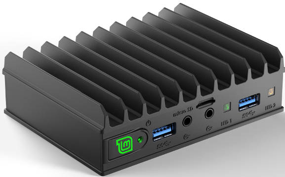 2024年ファッション福袋 Fanless quad-core 'brick' computer runs Linux Mint | Elektor ミニPC