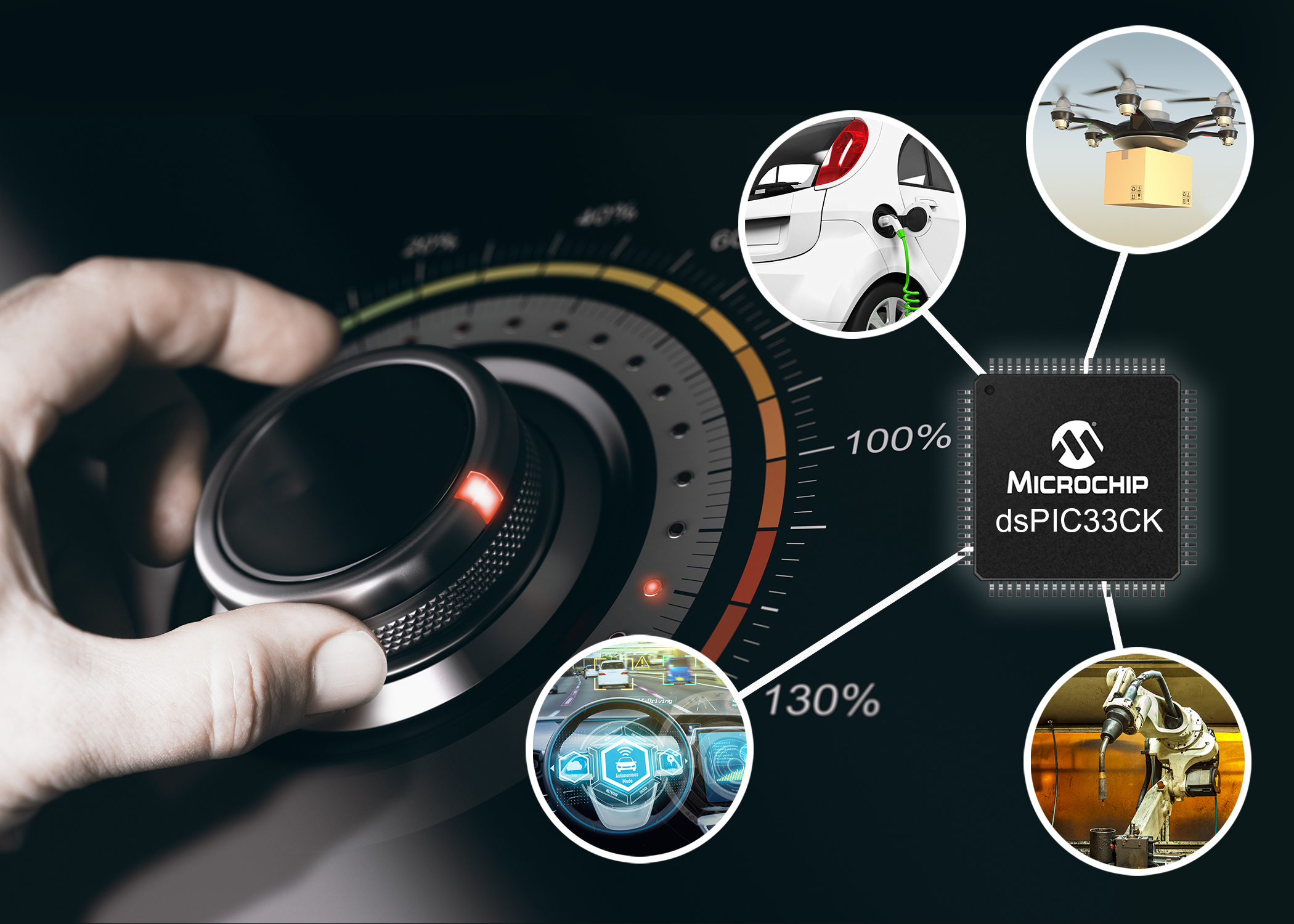 New Digital Signal Controller (DSC) Accelerates DSP performance for