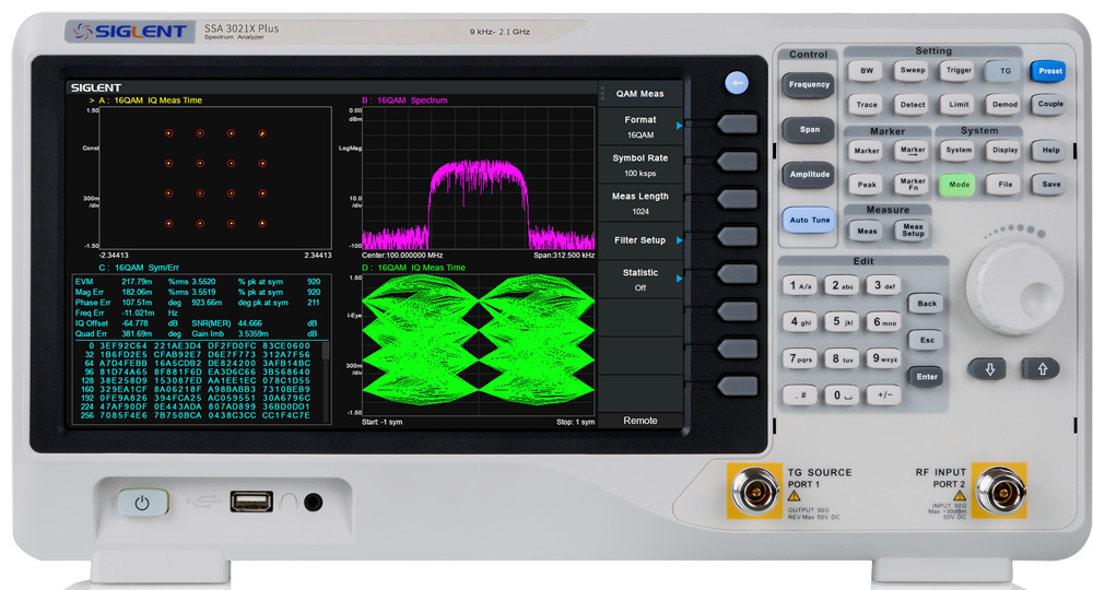 Siglent Technologies further expands its range of spectrum analyzers