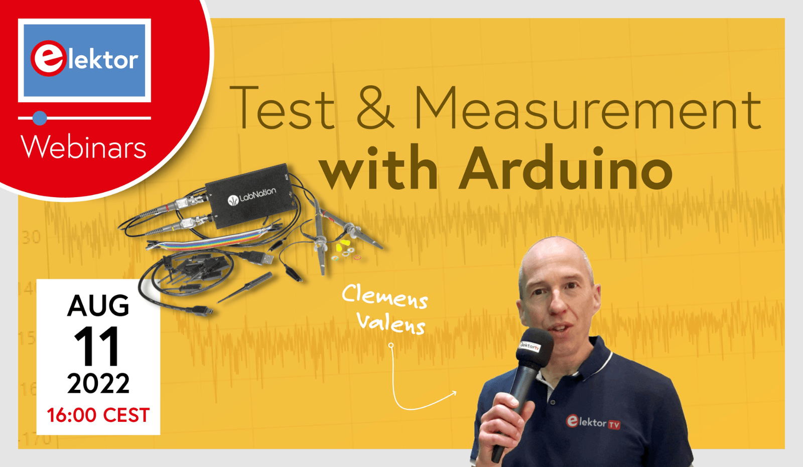 Arduino Webinar about: Test and Measurement with Arduino | Elektor Magazine