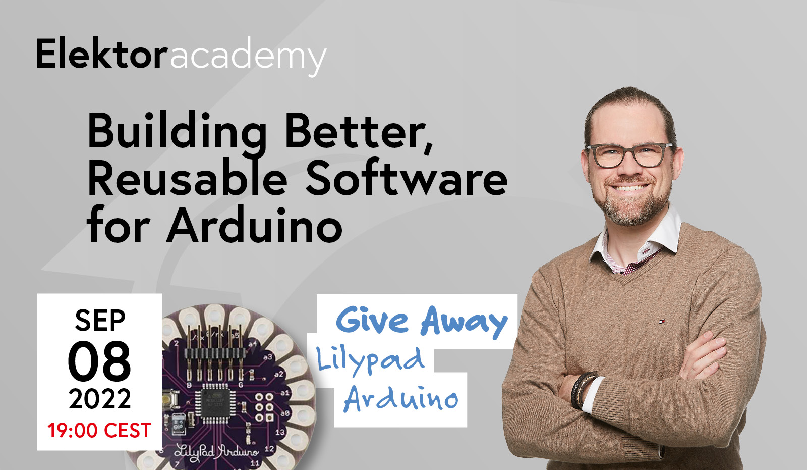 Building Better Software for Arduino: Live Elektor Course (€10 ...