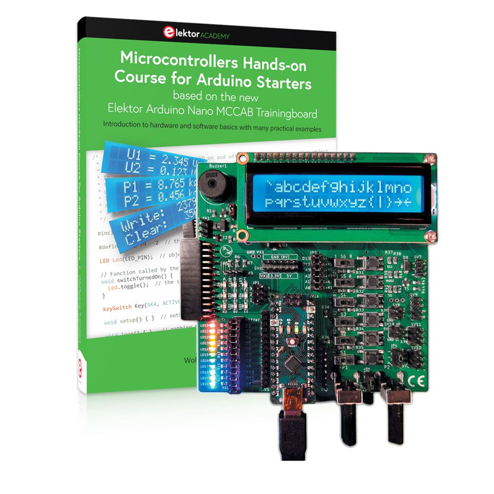 The Microcontrollers Hands-on Course for Arduino Starters Out Now ...