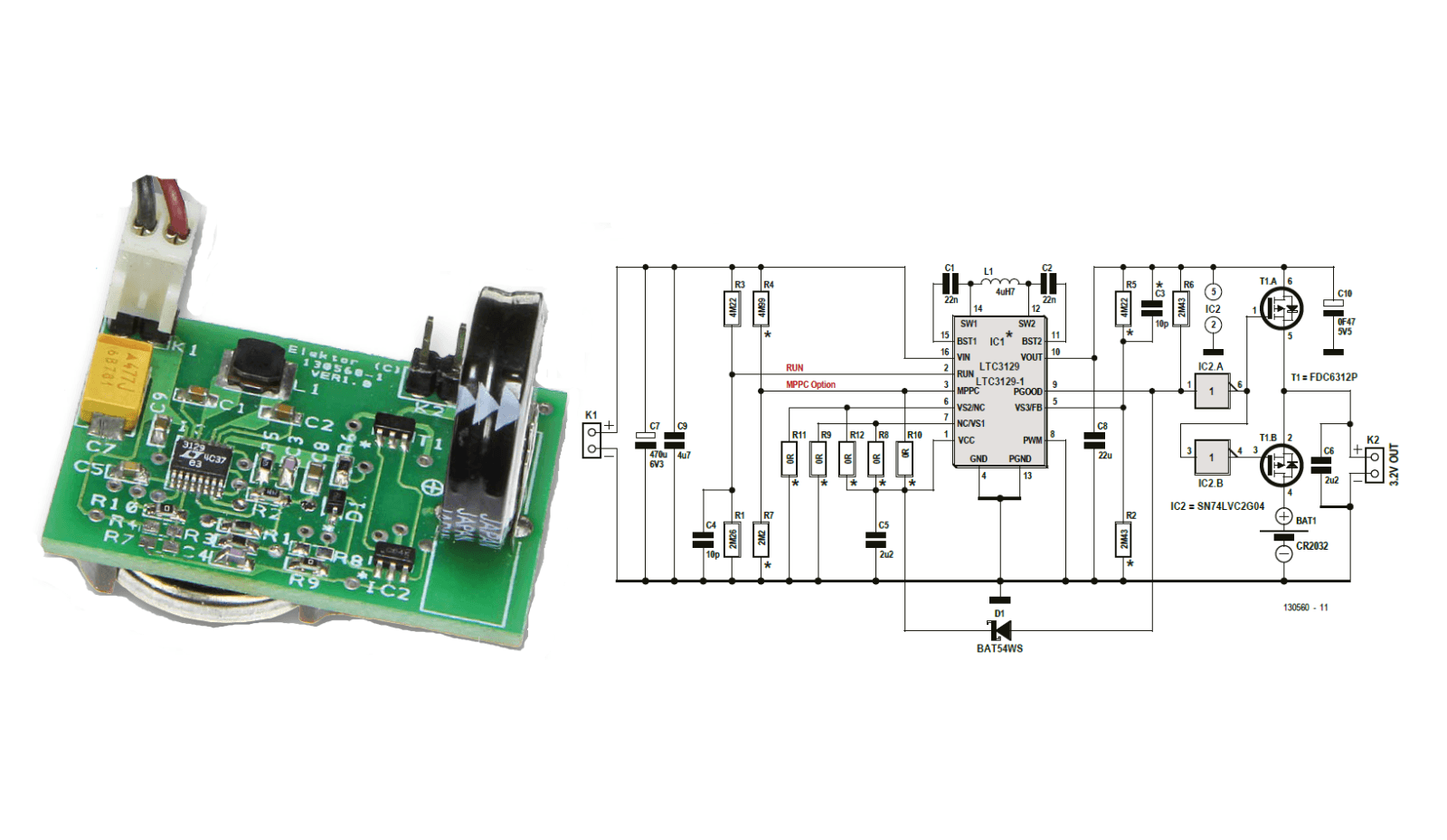 Circuit DIY Solar Panel Voltage Converter Circuit Diagram