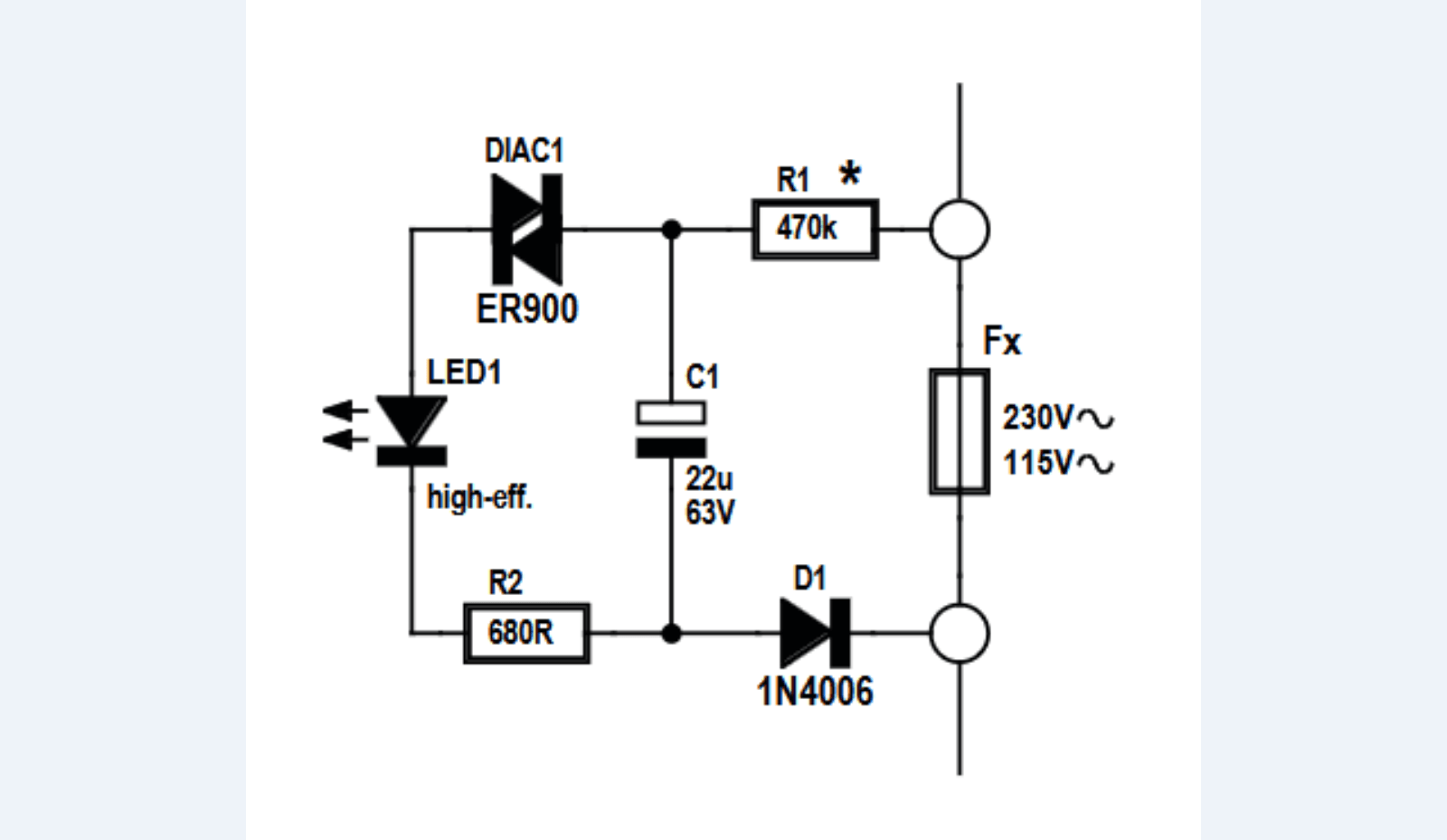 Circuit: Blown Fuse Indicator | Elektor Magazine