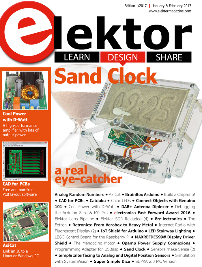 Elektor Magazine Edition 1/2017 released in print and pdf | Elektor ...