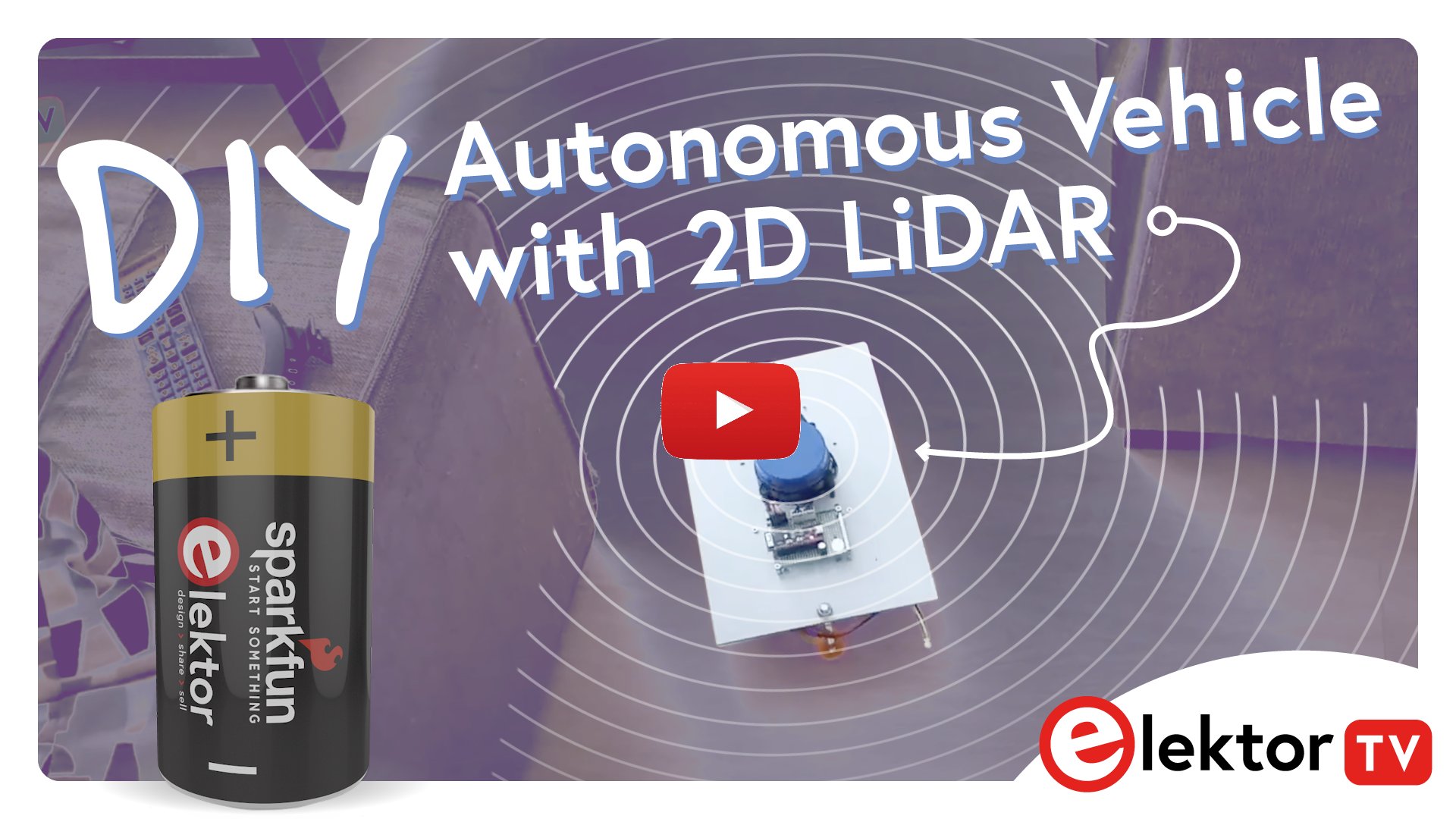 DIY Autonomous Vehicle with 2D LiDAR Elektor Magazine