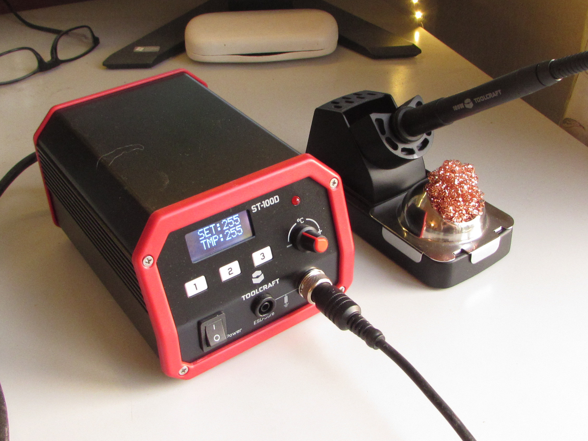Toolcraft cheap soldering station