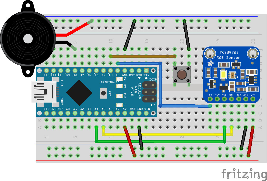 Arduino color discount sensor