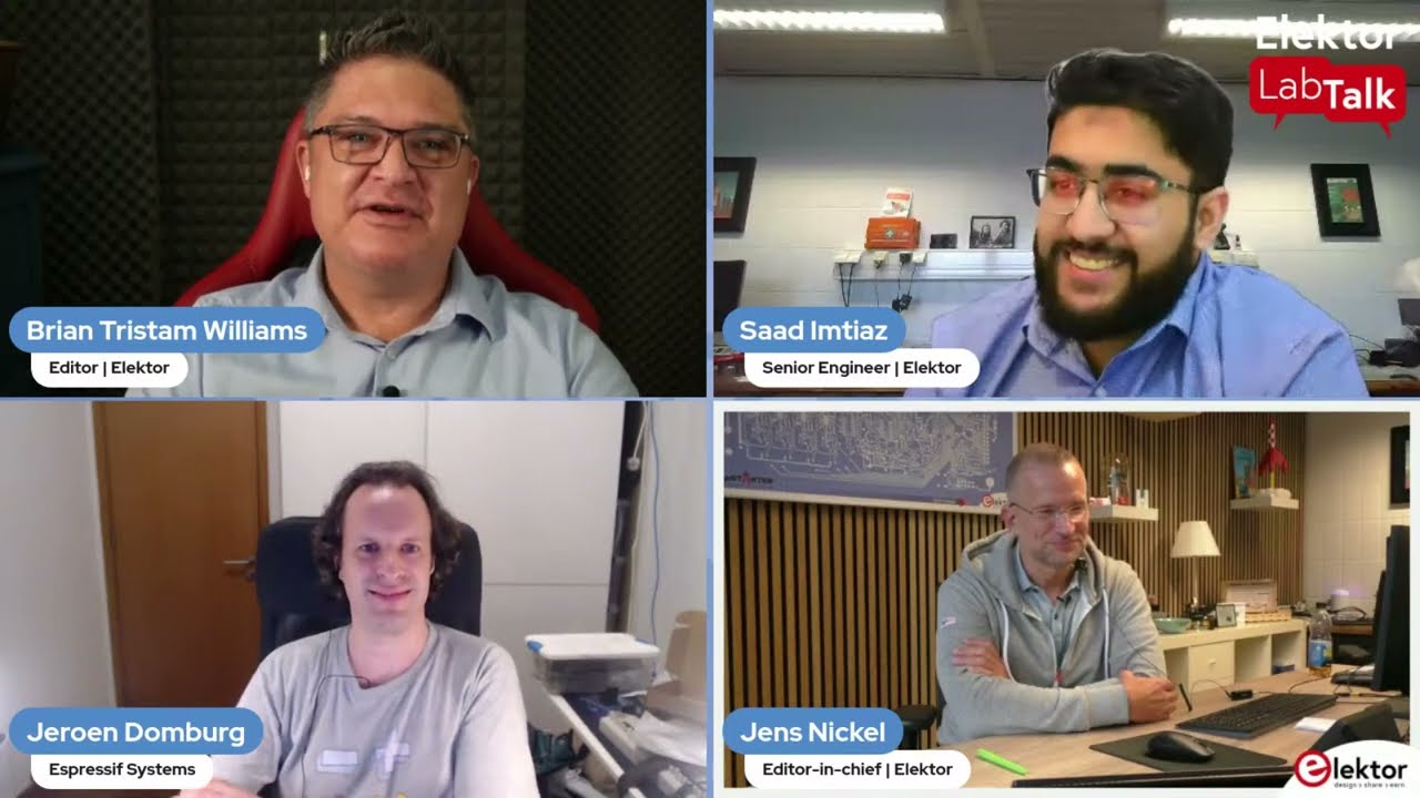Lab Talk #15: Projekte mit dem ESP32, die Espressif-Ausgabe und mehr ...