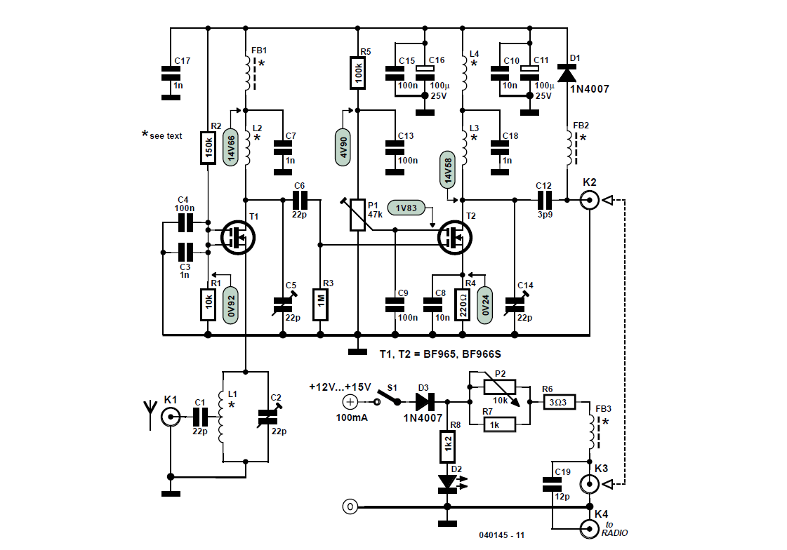 Auto UKW Antennenverstärker 12V - Besseren Radioempfang Für Dein Auto