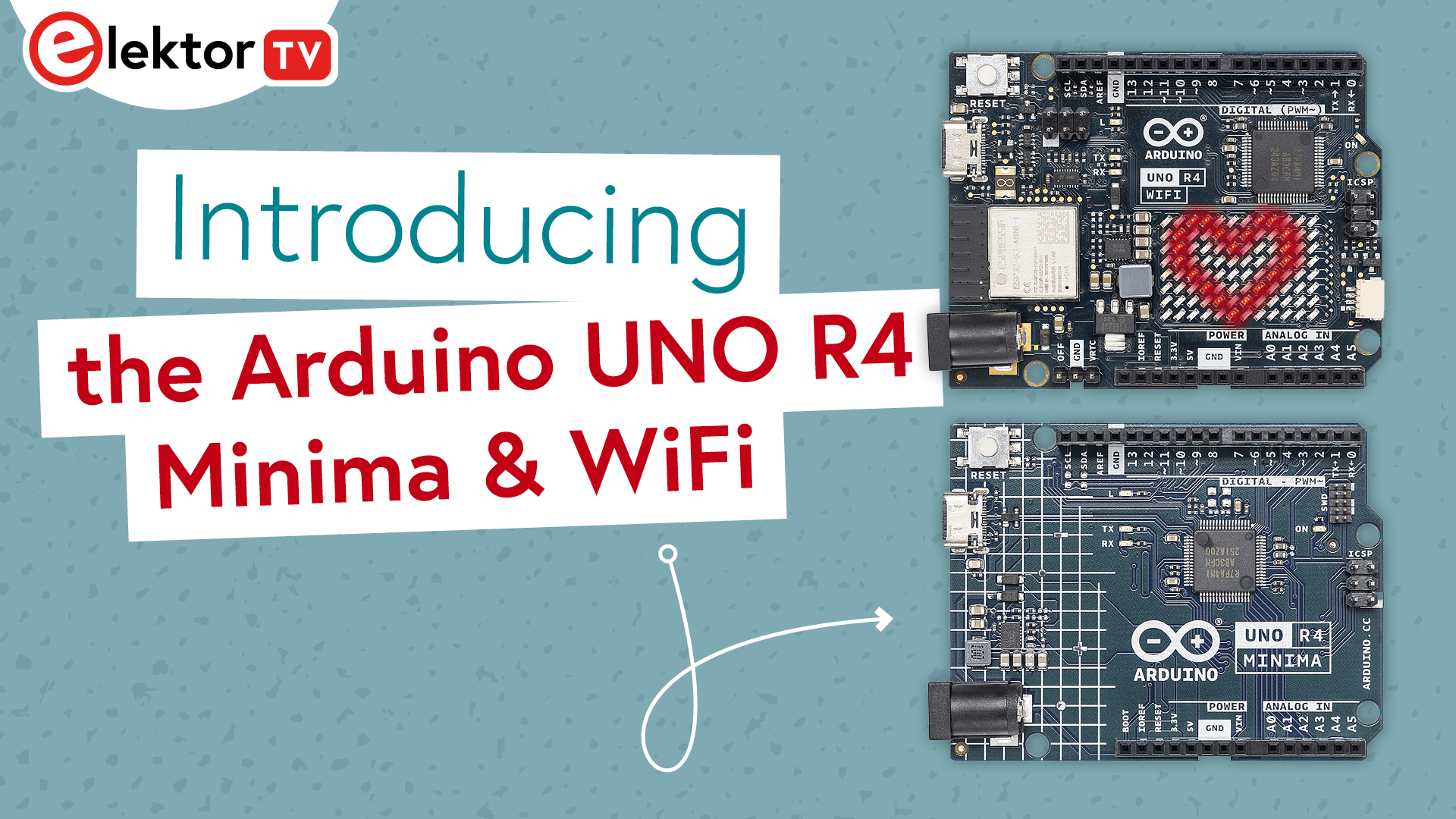 Arduino UNO R4 : présentation des nouvelles cartes UNO R4 Minima et ...