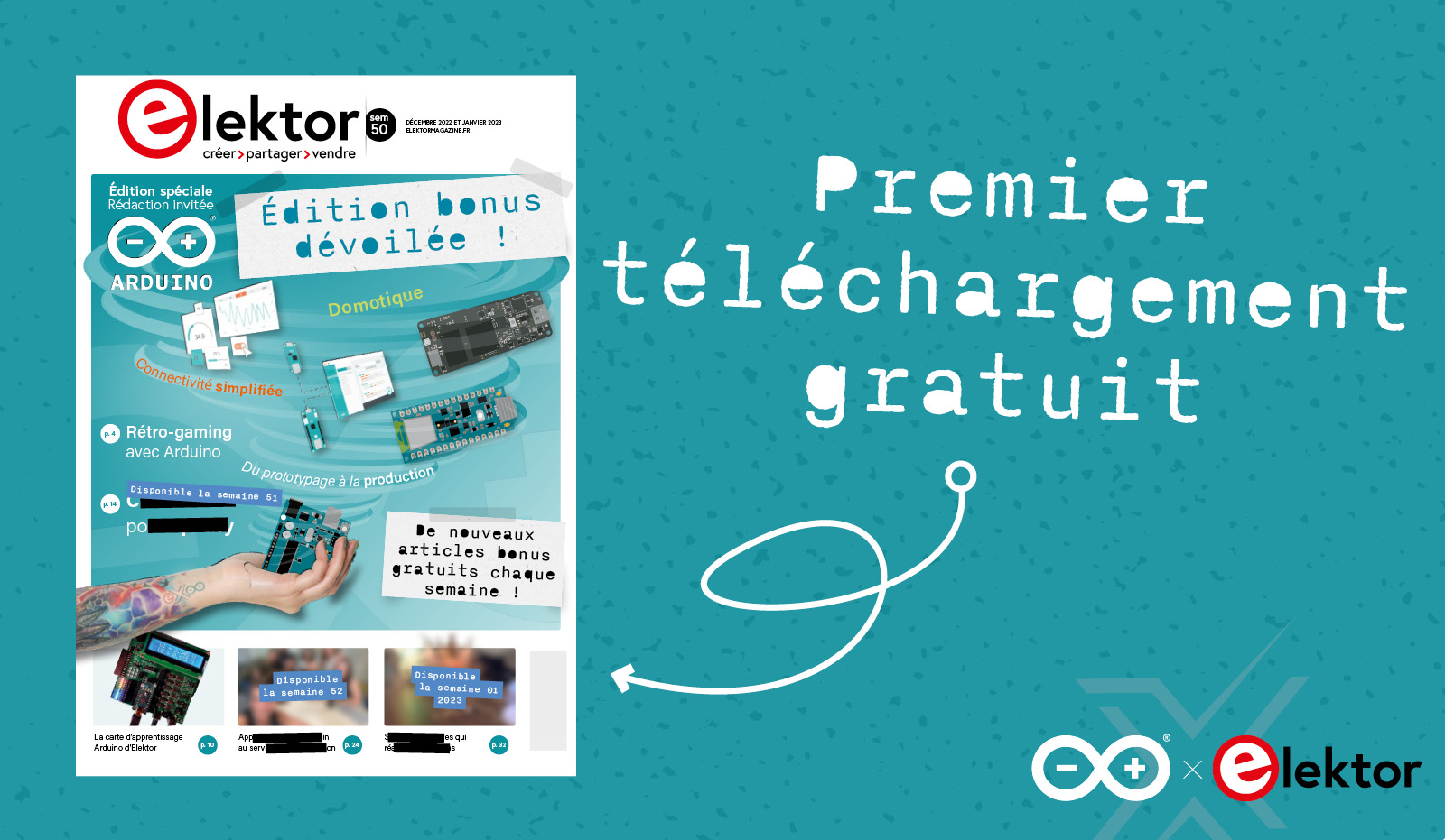 Premier téléchargement gratuit : Édition bonus du Magazine Elektor ...