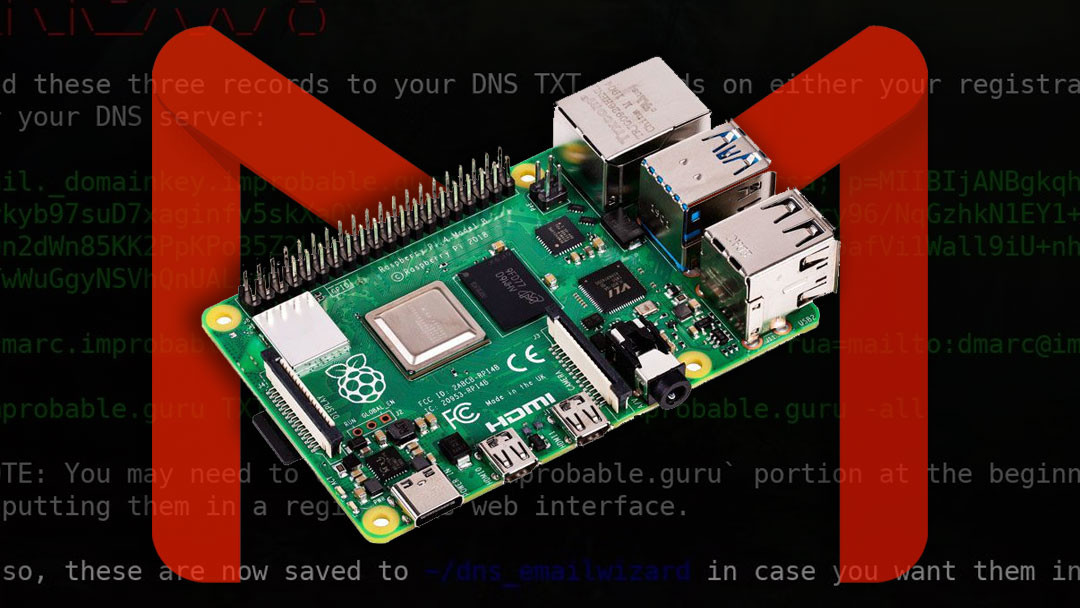 Raspberry Pi DIY email server: Serve your own instead of in the cloud
