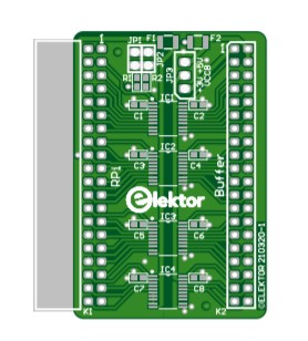 Buffer printed circuit