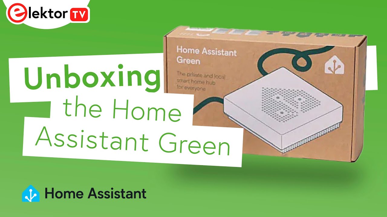 Residence Assistant Inexperienced – Non-public, sensible residence hub (unboxing)