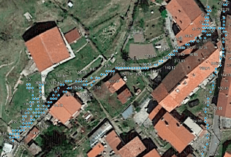 Figure 14: Detail of the starting and ending points of the test. (Source: Google Maps)