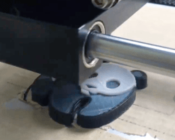 Bicolour panda printed Anet A6 3D printer