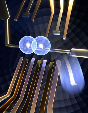 A bucket brigade for single electrons