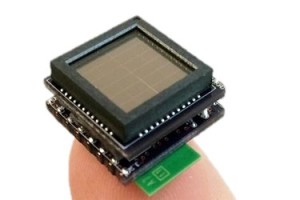 The S6AE101A can scavenge power from tiny solar cells