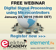 Webinar: Digital Signal Processing using Microcontrollers